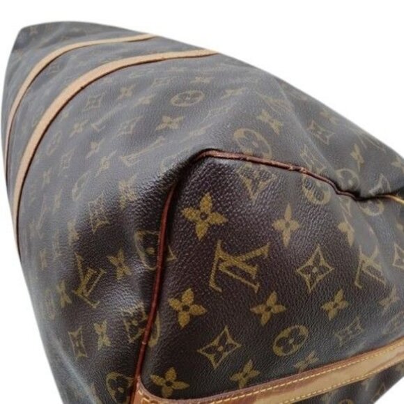 156458BL (X6) Louis Vuitton Travel Bag Bandouliere 55 Brown Monogram - Picture 4 of 8